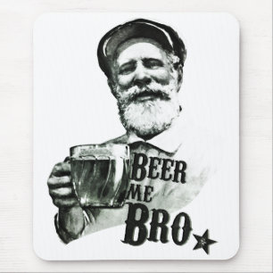 ビール私Bro マウスパッド