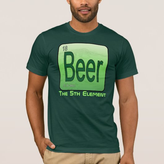ビール第5要素 Tシャツ (正面)