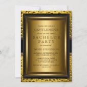 ビール紳士の独身パーティー招待🍻 招待状 (正面)