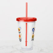 ビール絵文字 アクリルタンブラー (右)