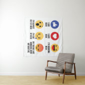 ビール絵文字 タペストリー (インサイチュ(横))