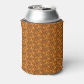 ビール缶を冷たく保てないKoozie? コージーの巻き 缶クーラー (缶裏面)