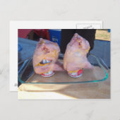 ビール缶キジ ポストカード (正面/裏面)