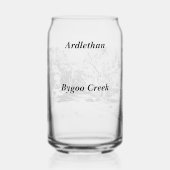 ビール缶グラス ガラス缶 (裏面)