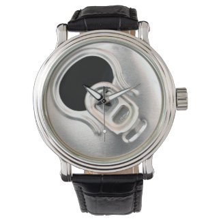 ビール缶トップオープン飲料金属容器 腕時計