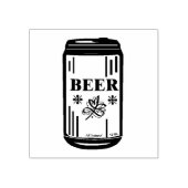 ビール缶 ラバースタンプ (インプリント)