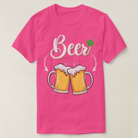 ビール胃おもしろい病 Tシャツ (デザイン正面)