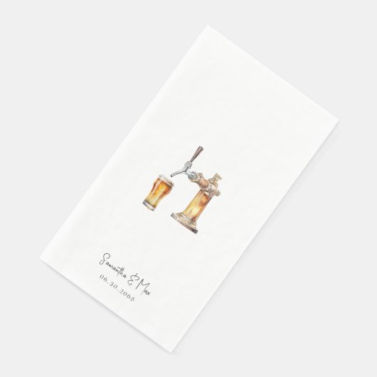 ビール蛇口の結婚式 (コーナー)