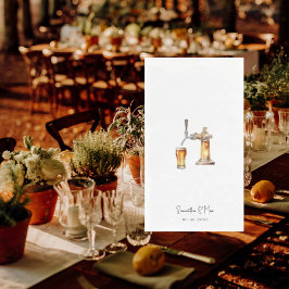 ビール蛇口の結婚式