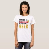 ビール血液型 Tシャツ (正面フル)
