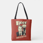 ビール誇りを持った:セックスサカジュアルーバー トートバッグ (裏面)