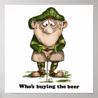 ビール買は誰だ ポスター