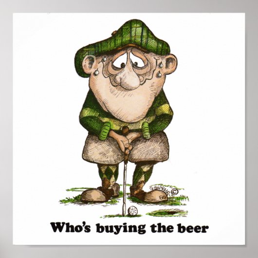 ビール買は誰だ ポスター (正面)