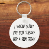 ビール貸付 キーホルダー (正面)