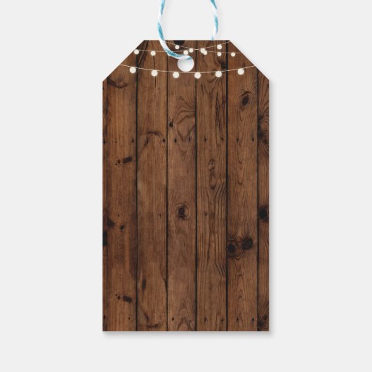 ビール赤ちゃんシャワーラベルボトルビアサンキュー ギフトタグ (裏面)