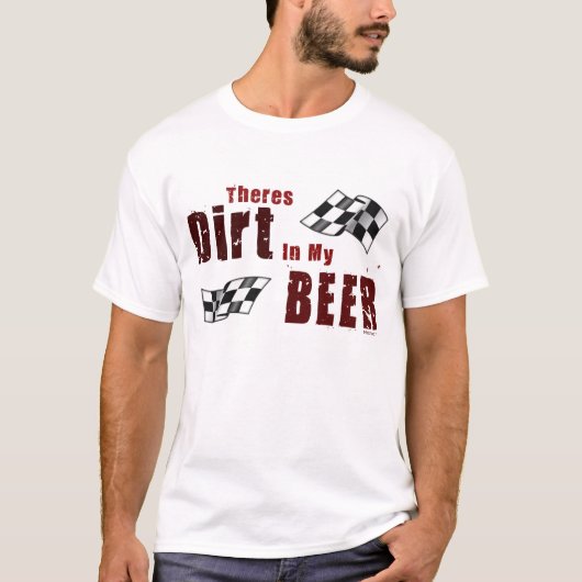 ビール赤の土 Tシャツ (正面)