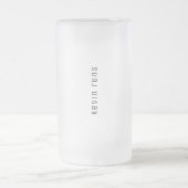 ビール走フィットネスユーモア青ボトル フロストグラスビールジョッキ (中央)