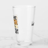 ビール超大国名前をカスタムする タンブラーグラス (左)