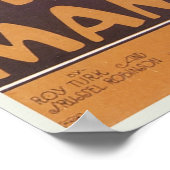 ビール通りママヴィンテージソングブックカバー ポスター (角)