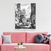 ビール通り, 1751 キャンバスプリント (インサイチュ (リビング))