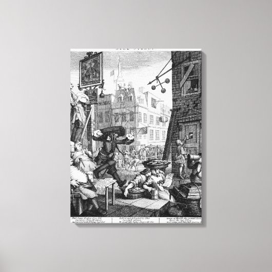 ビール通り, 1751 キャンバスプリント (正面)