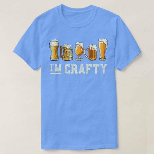 ビール醸造おもしろいビール飲料用ギフトクラフトビール Tシャツ (デザイン正面)