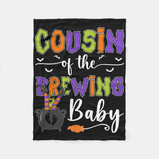 ビール醸造のいとこ フリースブランケット (正面)