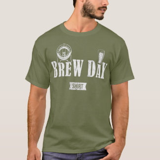 ビール醸造デイクラフトビール醸造器 Tシャツ