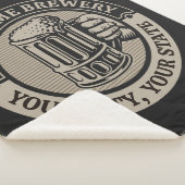 ビール醸造パーソナライズされた名酒造ビッグマグカップ シェルパブランケット (3/4)