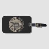 ビール醸造パーソナライズされた名酒造ビッグマグカップ ラゲッジタグ (正面横)