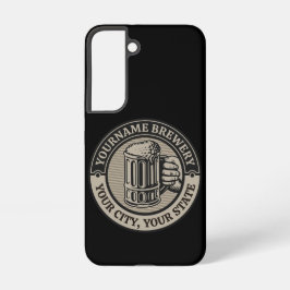 ビール醸造パーソナライズされた名酒造ビッグマグカップ SAMSUNG GALAXY S22ケース