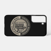 ビール醸造パーソナライズされた名酒造ビッグマグカップ SAMSUNG GALAXYケース (裏面横)