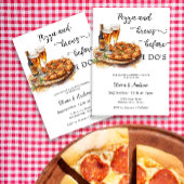 ビール醸造所のカップルのシャワーを行う前に醸造 招待状