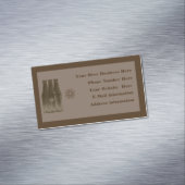 ビール醸造物の名刺の磁石1 マグネット名刺 (インサイチュ)