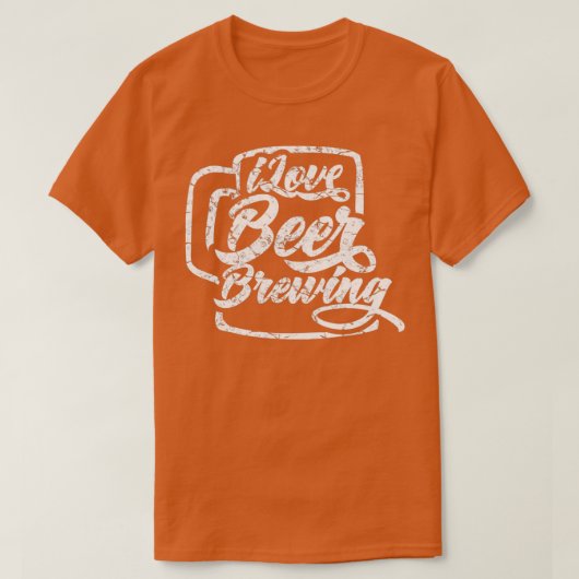 ビール醸造13 Tシャツ (デザイン正面)