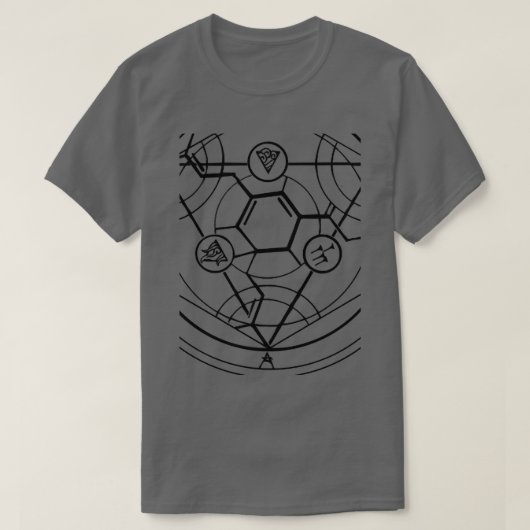 ビール錬金術 Tシャツ (デザイン正面)