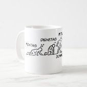 ビール革命 コーヒーマグカップ (正面左)