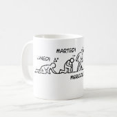 ビール革命 コーヒーマグカップ (正面左)