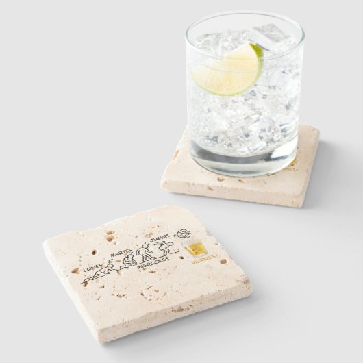 ビール革命 ストーンコースター (横)