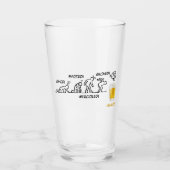 ビール革命 タンブラーグラス (正面)