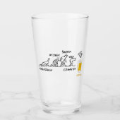 ビール革命 タンブラーグラス (正面)