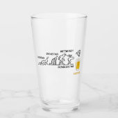 ビール革命 タンブラーグラス (正面)