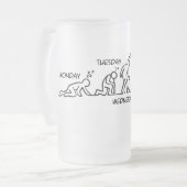 ビール革命 フロストグラスビールジョッキ (正面左)