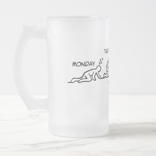 ビール革命 フロストグラスビールジョッキ (左)