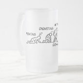 ビール革命 フロストグラスビールジョッキ (正面左)