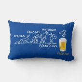 ビール革命 ランバークッション (裏面)