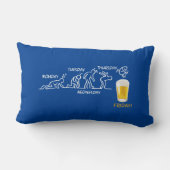 ビール革命 ランバークッション (裏面)