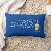 ビール革命 ランバークッション (ブランケット)