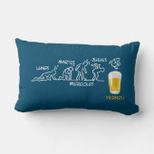 ビール革命 ランバークッション (裏面)