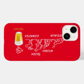 ビール革命 Case-Mate iPhoneケース (裏面 (横))
